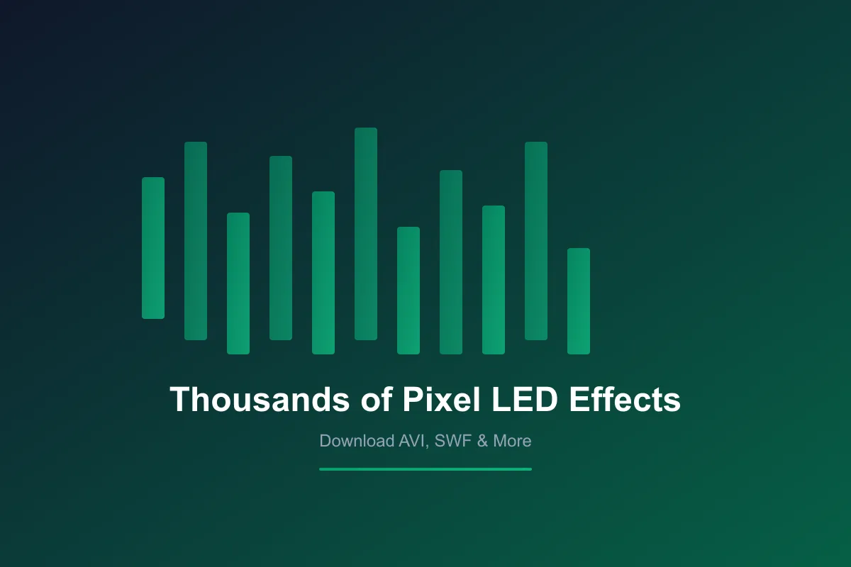 Download Thousands of Stunning Pixel LED Effects for LED Edit, Jinx!, and More